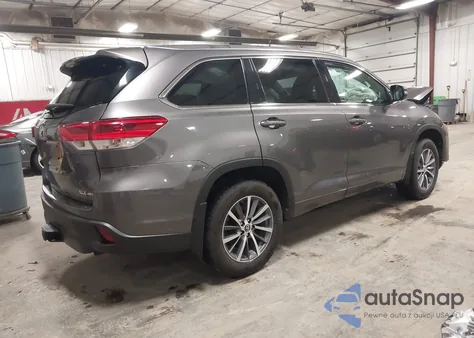 2018 Toyota Highlander Xle из США, поврежденный, VIN 5TDJZRFH7JS562195